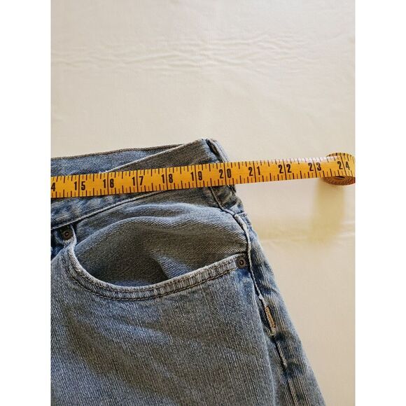 Nautica Jeans Men's Medium Blue Regular Straight Denim‎ Casual 42x30 Well Worn - Picture 6 of 10